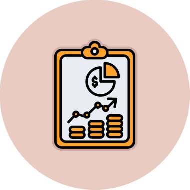 İş simgesinin vektör illüstrasyonu