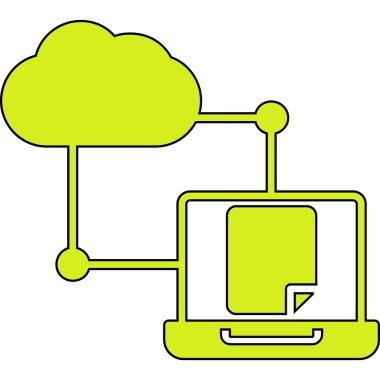 Bulut ile dizüstü bilgisayar