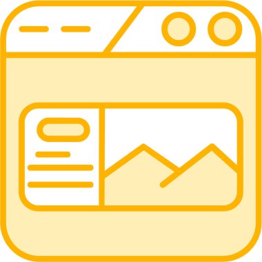 Hareket eden telefon simgesi, anahat stili