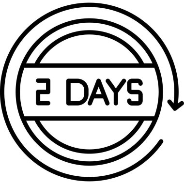 gün simgesi vektör illüstrasyonu