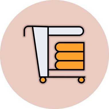 Modern b 'nin vektör illüstrasyonu eksik simgesi