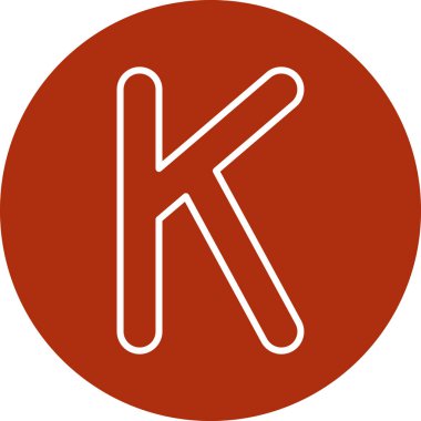 Modern simgenin vektör illüstrasyonu