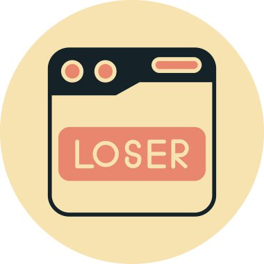 Modern simgenin vektör illüstrasyonu