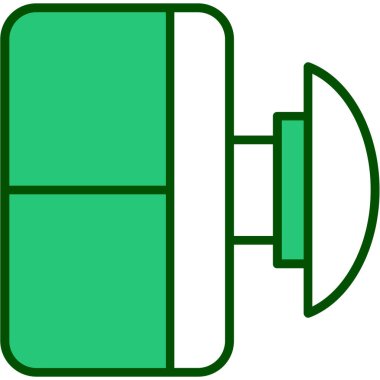Dolgu simgesi vektör illüstrasyonu