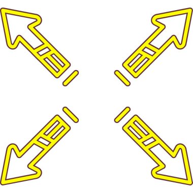 İzole edilmiş ok kümesi beyaz, vektör, illüstrasyon