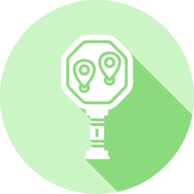 ampul simgesi, vektör illüstrasyonu