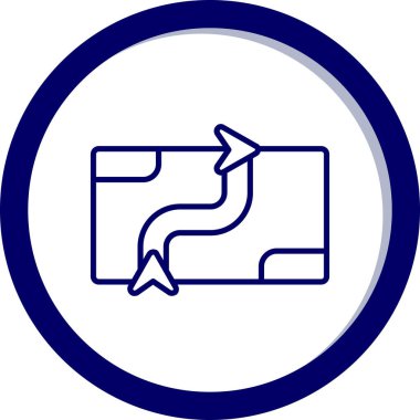 Ok. Web simgesi vektör illüstrasyonu