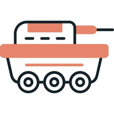 araba simgesi vektör illüstrasyonu