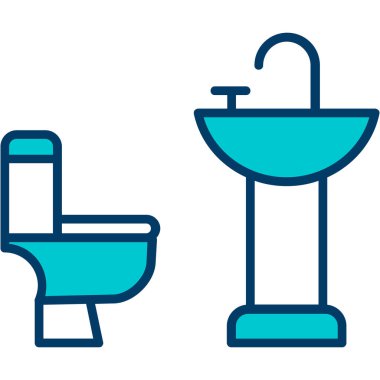 Klozet. Basit tasarım