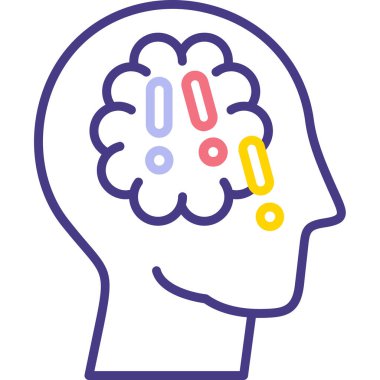 beyin yaratıcı fikir simgesi