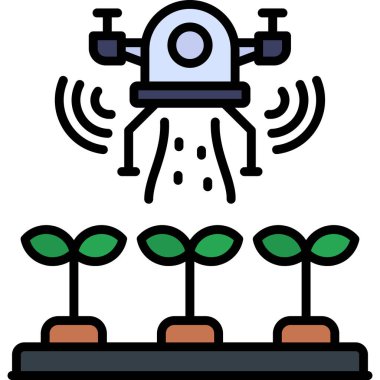 Yapay zeka robot simgesi