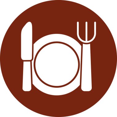 Restoran yemek vektör çizim