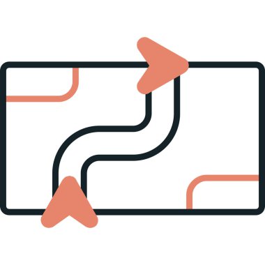 Modern ikon susuzluğunun vektör çizimi