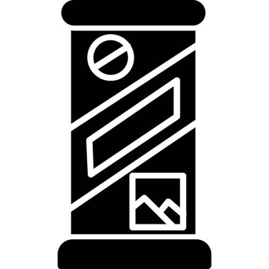 Kitap. Web simgesi basit illüstrasyon