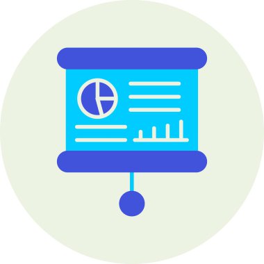 Çizelge. Web simgesi basit illüstrasyon