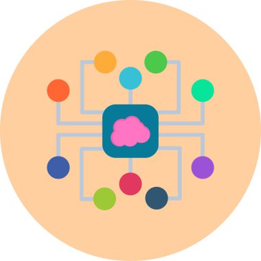 seo modern simgesinin vektör illüstrasyonu