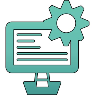 iş simgesi, vektör resimleme