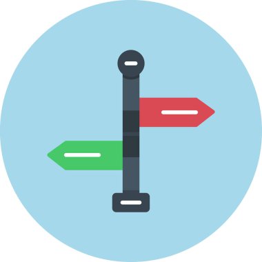 ok simgesi vektör illüstrasyonu