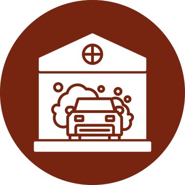 - Araba. Web simgesi basit illüstrasyon