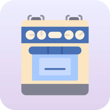 fırın vektör simgesi modern basit illüstrasyon tasarımı