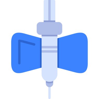 uydu anten ikonu vektör illüstrasyonu