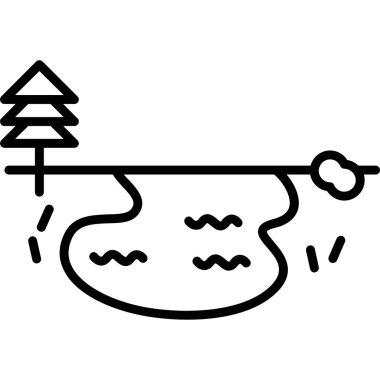 Orman simgesi, taslak biçimi