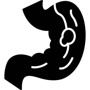 Midem. Web simgesi basit illüstrasyon