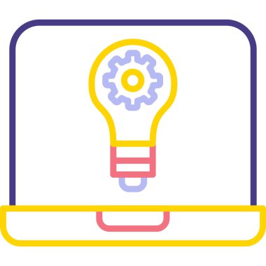 seo modern simgesinin vektör illüstrasyonu