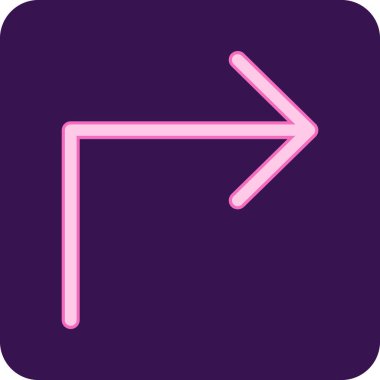 Projeniz için sol yön ok simgesi