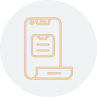 telefon simgesi, vektör illüstrasyonu