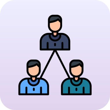 İnsanlar. Web simgesi basit tasarım