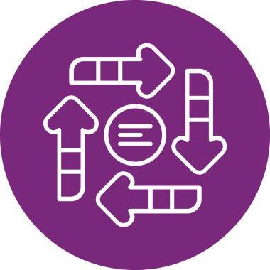 seo modern simgesinin vektör illüstrasyonu