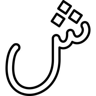 At nalı şans ikonu ana hatlarıyla