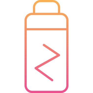 Pil. Web simgesi basit tasarım