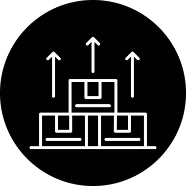 Modern simgenin vektör illüstrasyonu