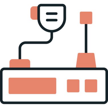 ağ web simgesi, basit vektör illüstrasyonu