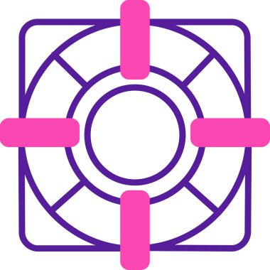 Hayran. Web simgesi basit illüstrasyon