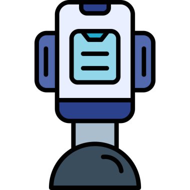 Smartphone Simgesi, vektör illüstrasyonu