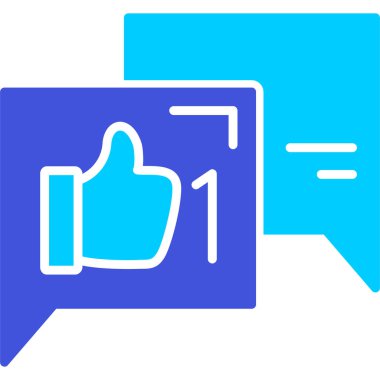 Konuş. Web simgesi basit tasarım