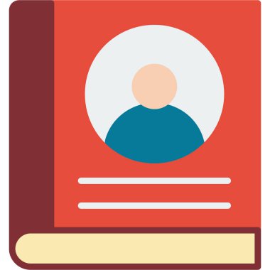 Aile Kitabı simgesi, vektör illüstrasyonu