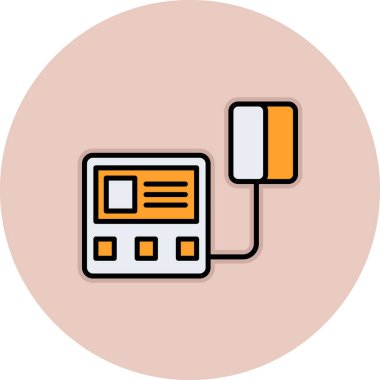 seo modern simgesinin vektör illüstrasyonu