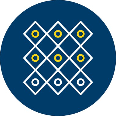 Bir Noel süslemesinin vektör illüstrasyonu