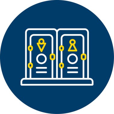 seo modern simgesinin vektör illüstrasyonu