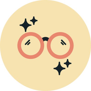 Modern bir göz simgesinin vektör illüstrasyonu