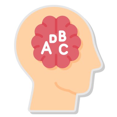 Beyin ve insan kafası.