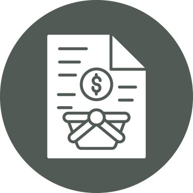 iş vektör çizgisi simgesi