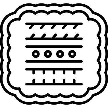 yiyecek ve içecek ikon vektör çizimi