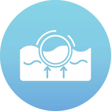 Modern simgenin vektör illüstrasyonu