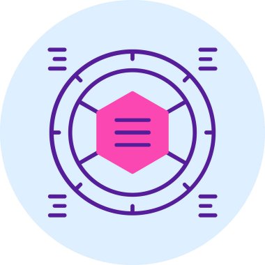 Bir b simgesinin vektör illüstrasyonu