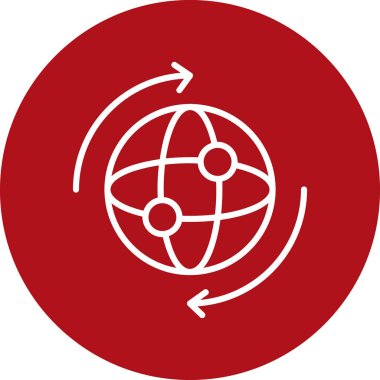 seo modern simgesinin vektör illüstrasyonu